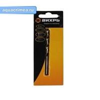 Сверло по металлу 6 мм, P6M5 (1 шт. в блистере)